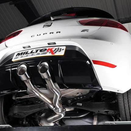 Milltek Sport - Seat Leon MK2 Cupra R 2.0 TSI - Exhaust System (Multiple Options)