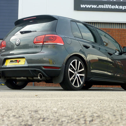 Milltek Sport - Cat/DPF Back Exhaust (Multiple Options) - VW Golf MK6 GTD 2.0 TDi - Car Enhancements UK