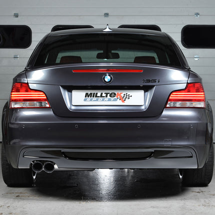 Milltek Sport - Secondary Cat Back Exhaust - BMW 1 Series (E82 & E88) 135i (N54/N55) - Car Enhancements UK