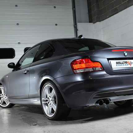 Milltek Sport - Secondary Cat Back Exhaust - BMW 1 Series (E82 & E88) 135i (N54/N55) - Car Enhancements UK