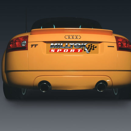 Milltek Sport - Race Exhaust System (Resonated or None Resonated) Audi TT MK1 180/225 - Car Enhancements UK