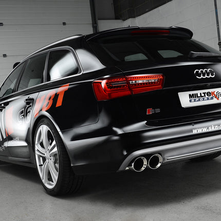 Milltek Sport - Cat Back Exhaust (Multiple Options) - Audi S6 C7 & S7 C7 Sportback - Car Enhancements UK