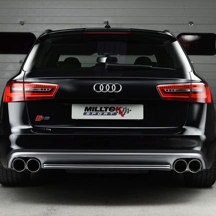 Milltek Sport - Cat Back Exhaust (Multiple Options) - Audi S6 C7 & S7 C7 Sportback - Car Enhancements UK