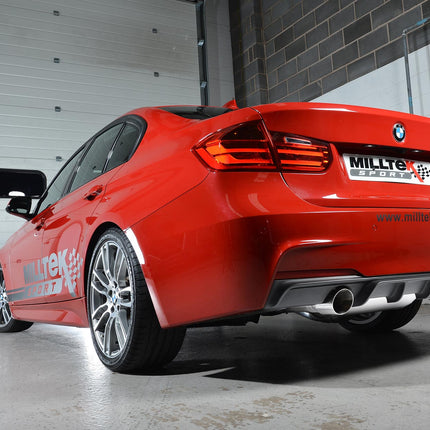 Milltek Sport - Cat Back Exhaust (Multiple Options) - BMW 3 Series 328i M Sport F30 - Car Enhancements UK