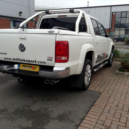 Milltek Sport - Cat / DPF Back Exhaust (Multiple Options) VW Amarok 2.0 BiTDi 2010> - Car Enhancements UK