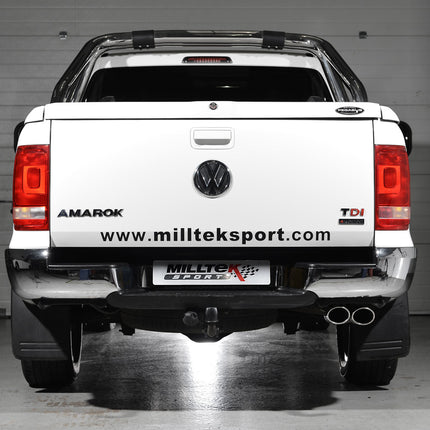 Milltek Sport - Cat / DPF Back Exhaust (Multiple Options) VW Amarok 2.0 BiTDi 2010> - Car Enhancements UK