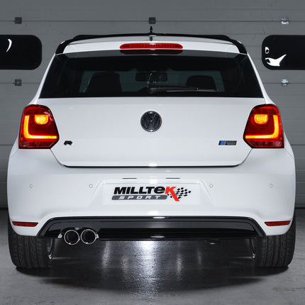 Milltek Sport - Volkswagen Polo R MK5 (6r/6c) WRC Cat Back Exhaust - Multiple Options