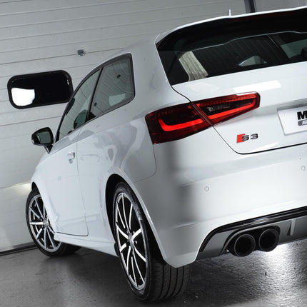 Milltek Sport - Cat Back Exhaust (Multiple Options) - Audi S3 8V / 8V2 (Without GPF) 3 DOOR MODEL - Car Enhancements UK