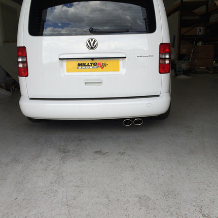 Milltek Sport - DPF Back Exhaust (Multiple Options) VW Caddy MK3 / MK4 2.0 TDi - Car Enhancements UK