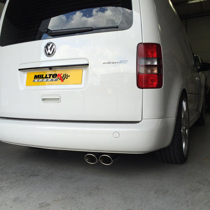 Milltek Sport - DPF Back Exhaust (Multiple Options) VW Caddy MK3 / MK4 2.0 TDi - Car Enhancements UK