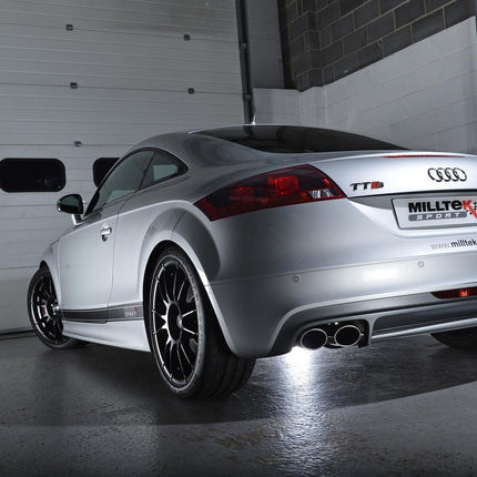 Milltek Cat Back Exhaust (Resonated or None Resonated) Audi TTS MK2 - Car Enhancements UK