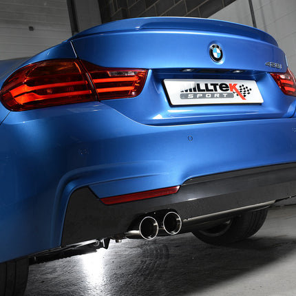 Milltek Sport - Cat Back Exhaust (Multiple Options) BMW 4 Series 428i F32 (AUTO GEARBOX ONLY) - Car Enhancements UK