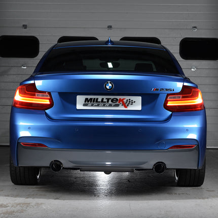 Milltek Sport - Cat Back Exhaust (Multiple Options) BMW 2 Series M235i F22 - Car Enhancements UK