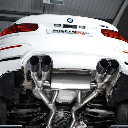 Milltek Sport - Cat Back Exhaust (Multiple Options) - BMW 3 Series M3 F80 & 4 Series M4 F82/F83 (Inc Competition) - Car Enhancements UK