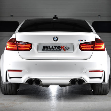 Milltek Sport - Cat Back Exhaust (Multiple Options) - BMW 3 Series M3 F80 & 4 Series M4 F82/F83 (Inc Competition) - Car Enhancements UK