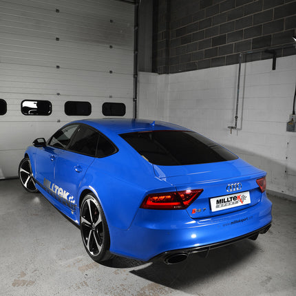 Milltek Sport - Cat Back Exhaust (Multiple Options) Audi RS7 C7 (Inc Performance Edition) - Car Enhancements UK