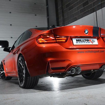 Milltek Sport - Cat Back Exhaust (Multiple Options) - BMW 3 Series M3 F80 & 4 Series M4 F82/F83 (Inc Competition) - Car Enhancements UK