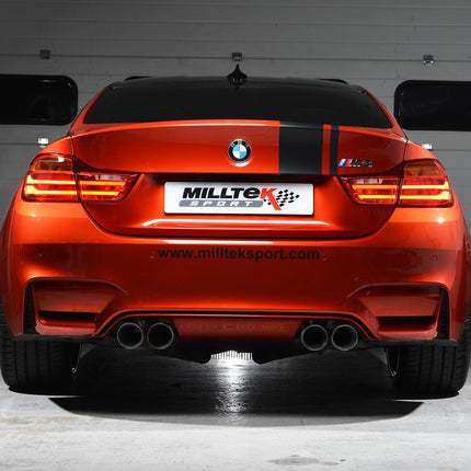 Milltek Sport - Cat Back Exhaust (Multiple Options) - BMW 3 Series M3 F80 & 4 Series M4 F82/F83 (Inc Competition) - Car Enhancements UK