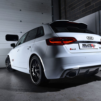 Milltek Sport - Cat Back Exhaust (Multiple Options) - Audi RS3 8V Sportback Pre Facelift - Car Enhancements UK