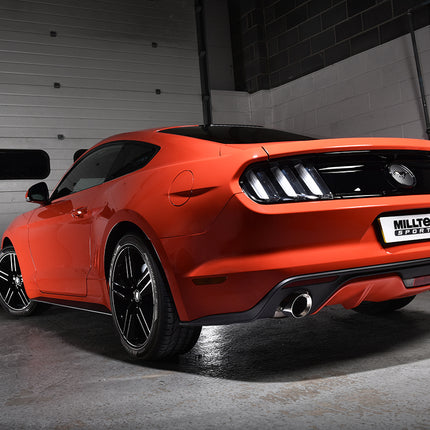 Milltek Sport - Cat Back Exhaust (Multiple Options) Ford Mustang MK6 S550 Fastback (2.3 EcoBoost) - Car Enhancements UK