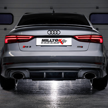 Milltek Sport - Cat/GPF Back Exhaust (Multiple Options) - Audi RS3 8V 2017> - Car Enhancements UK