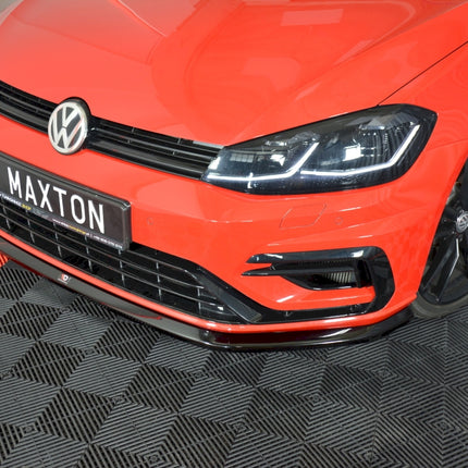 Front Splitter V.6 VW Golf 7 R / R-Line Facelift - Car Enhancements UK