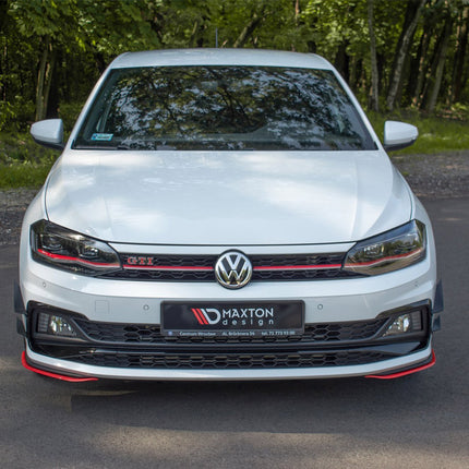 Maxton Design - Front Splitter V.5 VW Polo Mk6 GTI