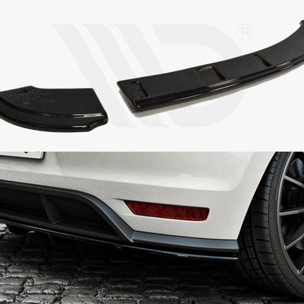 Rear Splitter (Vertical Bars) Volkswagen Polo GTI Mk5 Facelift (2014-2017) - Car Enhancements UK