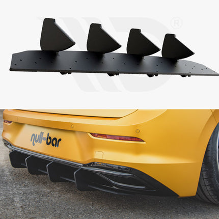 Maxton Design - Street PRO Rear Diffuser V.2 VW Golf Mk8