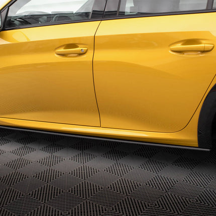 STREET PRO SIDE SKIRTS DIFFUSERS PEUGEOT 208 GT MK2 - Car Enhancements UK