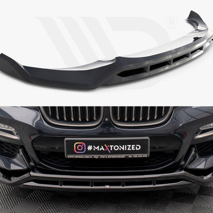 FRONT SPLITTER V.2 BMW X4 M-PACK G02 - Car Enhancements UK