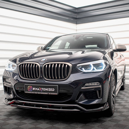 FRONT SPLITTER V.2 BMW X4 M-PACK G02 - Car Enhancements UK