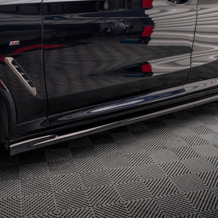 SIDE SKIRTS DIFFUSERS V.2 BMW X4 M-PACK G02 - Car Enhancements UK