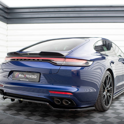 SPOILER CAP 3D PORSCHE PANAMERA E-HYBRID 971 FACELIFT - Car Enhancements UK