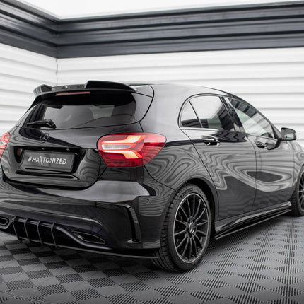 STREET PRO REAR DIFFUSER MERCEDES-BENZ A AMG-LINE W176 FACELIFT - Car Enhancements UK