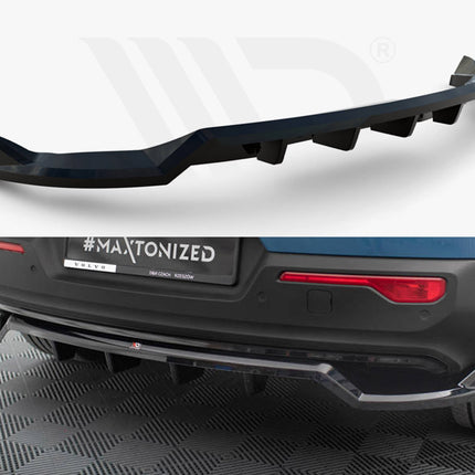 CENTRAL REAR SPLITTER (VERTICAL BARS) VOLVO C40 MK1 - Car Enhancements UK