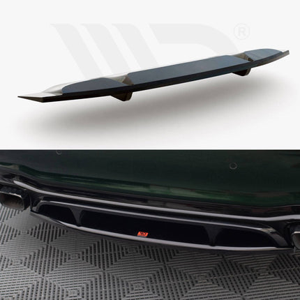 Central Rear Splitter (Vertical Bars) Mercedes-AMG E63 W213 Facelift - Car Enhancements UK