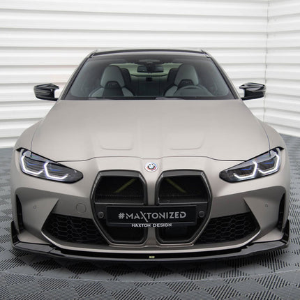 Maxton Design - Front Splitter V.4 CSL Look BMW M4 G82 / M3 G80