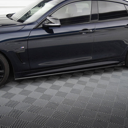 Maxton Design - Side Skirts Diffusers V.3 BMW 4 Coupe / Gran Coupe / Cabrio M-Pack F32 / F36 / F33