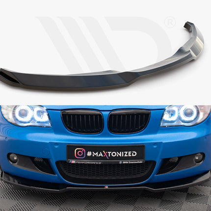 Maxton Design - Front Splitter V.1 BMW 1 M-Pack E87 / E81 Facelift