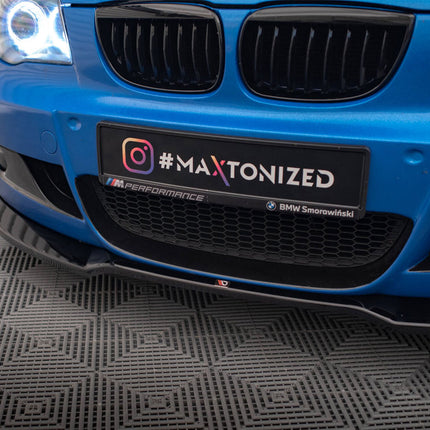 Maxton Design - Front Splitter V.1 BMW 1 M-Pack E87 / E81 Facelift