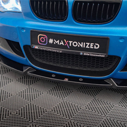 Maxton Design - Front Splitter V.2 BMW 1 M-Pack E87 / E81 Facelift