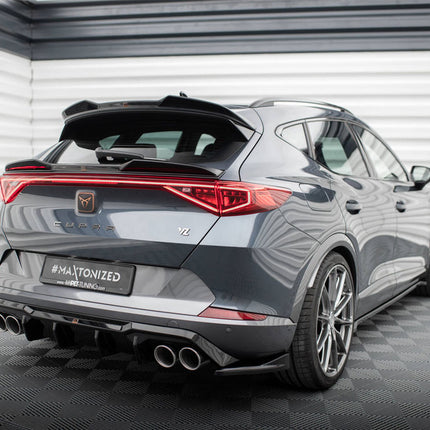 Maxton Design - Rear Valance V.3 + Exhaust Ends Imitation Cupra Formentor Mk1