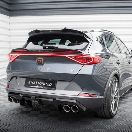 Maxton Design - Rear Valance V.3 + Exhaust Ends Imitation Cupra Formentor Mk1