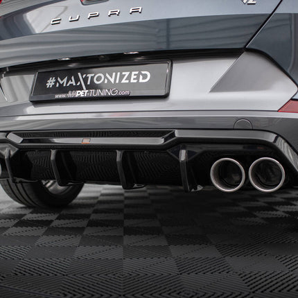 Maxton Design - Rear Valance V.3 + Exhaust Ends Imitation Cupra Formentor Mk1