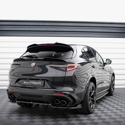 Maxton Design - Lower Spoiler CAP 3D Alfa Romeo Stelvio Mk1