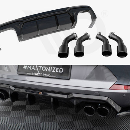 Maxton Design - Rear Valance V.3 + Exhaust Tips Cupra Formentor VZ Mk1