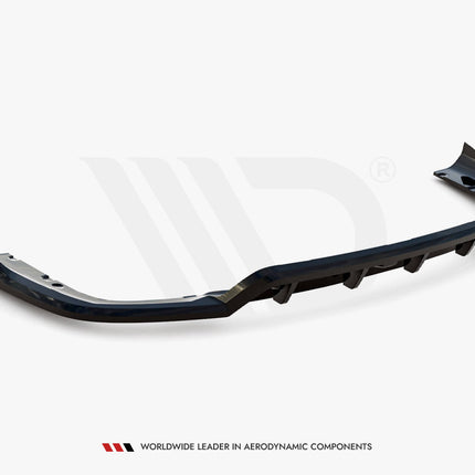 Maxton Design - Central Rear Splitter (Vertical Bars) V.2 BMW X6 M-Pack G06 Facelift