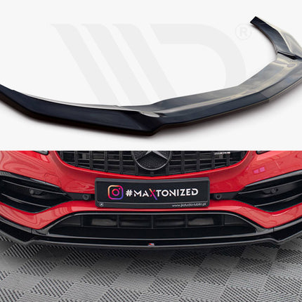 FRONT SPLITTER V.2 MERCEDES-BENZ A45 AERO W176 FACELIFT - Car Enhancements UK