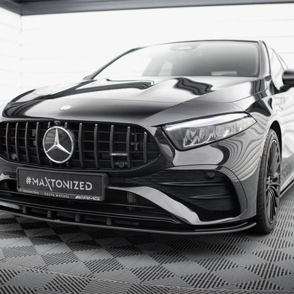 Maxton Design - Street PRO Front Splitter Mercedes-AMG A35 W177 Facelift